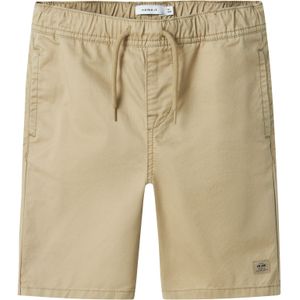 NAME IT - NKMRYAN JOG L TWILL SHORTS - Jongens - Bermuda Shorts - Beige