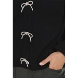 Only - Onldonna - Zwarte Pullover - Lange Mouwen - Ronde Hals