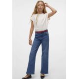 Vmemily - Mr Wide Jeans - Blauw - Denim