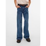 Vmemily - Mr Wide Jeans - Blauw - Denim