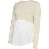 Blouse - Regular Fit - O-hals Top - Lange Mouwen