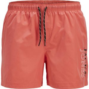 Jack & Jones - JPSTMAUI - Zwemshort - Hot Coral - Gerecycled Polyester