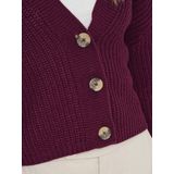 ONLY - ONLCAROL NICE CARDIGAN - Vest - Gebreid - V-Hals - Lange Mouwen - Knoopsluiting