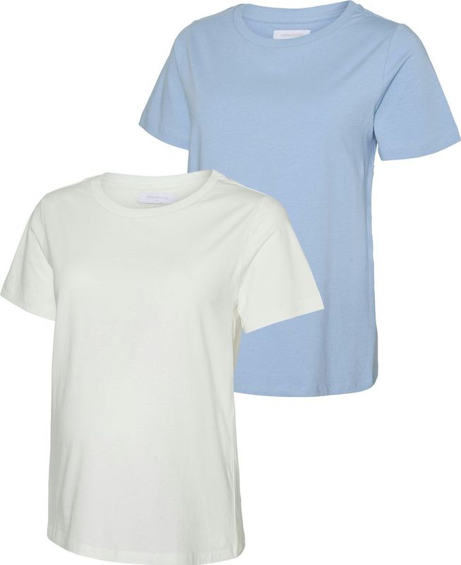 T-shirts - Regular Fit - O-hals - Korte Mouwen - 2-pack