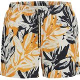JACK&JONES - JPSTMAUI JJSWIM FLOWER AOP AKM - Zwembroek - Multicolor - Polyester