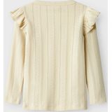 Needle Drop - T-shirt - Roze - Katoen - Lange Mouwen