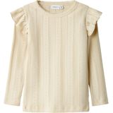 Needle Drop - T-shirt - Roze - Katoen - Lange Mouwen