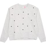 VERO MODA - Sweatshirt - Roze - O-hals - Lange Mouwen - Cropped Fit