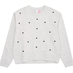 VERO MODA - Sweatshirt - Roze - O-hals - Lange Mouwen - Cropped Fit