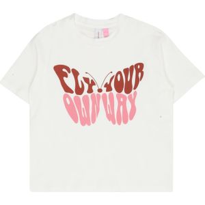 VERO MODA - T-shirt - Wit - Katoen - Regular Fit