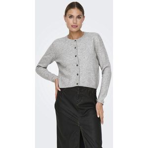 JDY - JDYCHLOE - Gebreid Vest - Mélange - Gerecycled Materiaal