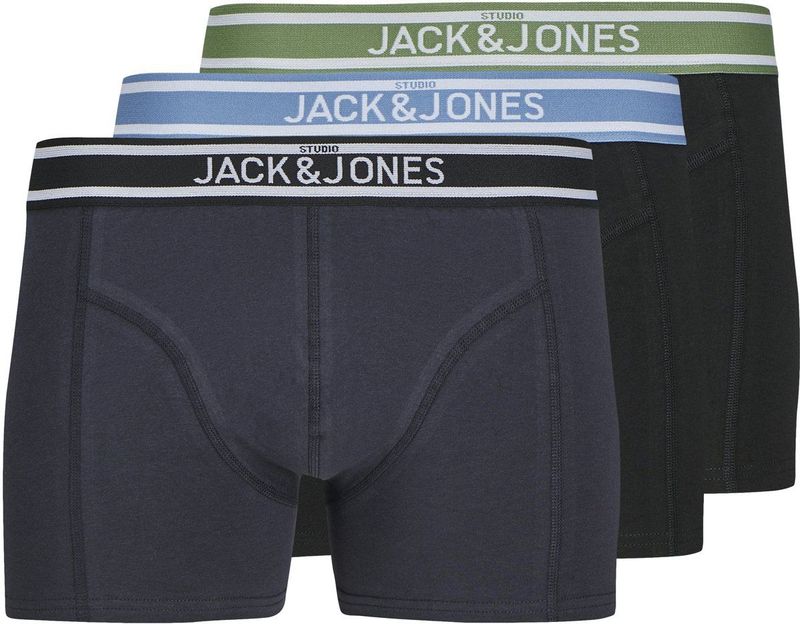Jack & Jones - JACTEDDY - Boxershorts - Zwart - Katoen - 3-Pack