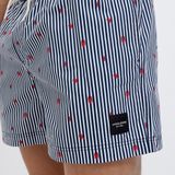 Look - Gedessineerd - Zwembroek - Navy Blazer - 100% Polyester