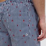 Look - Gedessineerd - Zwembroek - Navy Blazer - 100% Polyester