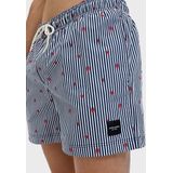 Look - Gedessineerd - Zwembroek - Navy Blazer - 100% Polyester