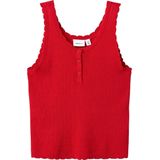 NAME IT - NKFFILISA - Gebreide Top - Mouwloos - V-Hals - Meisjes