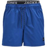 double waistband zwemshort blauw II