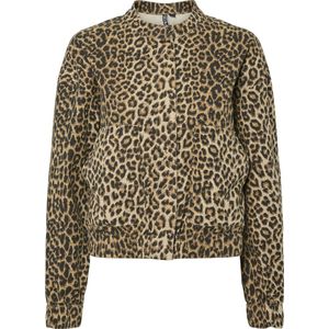 SALUME Tussenjas - Dierenprint - Losse Pasvorm - Katoen