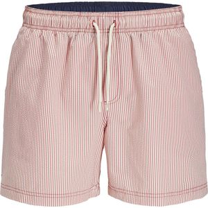 JACK&JONES - JPSTMAUI JJSWIM SEERSUCKER AKM - Heren - Zwembroek - Blauw - Katoen