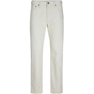 Jeans - Ecru - Loose Fit - Knoopsluiting - Achterzakken - Steekzakken