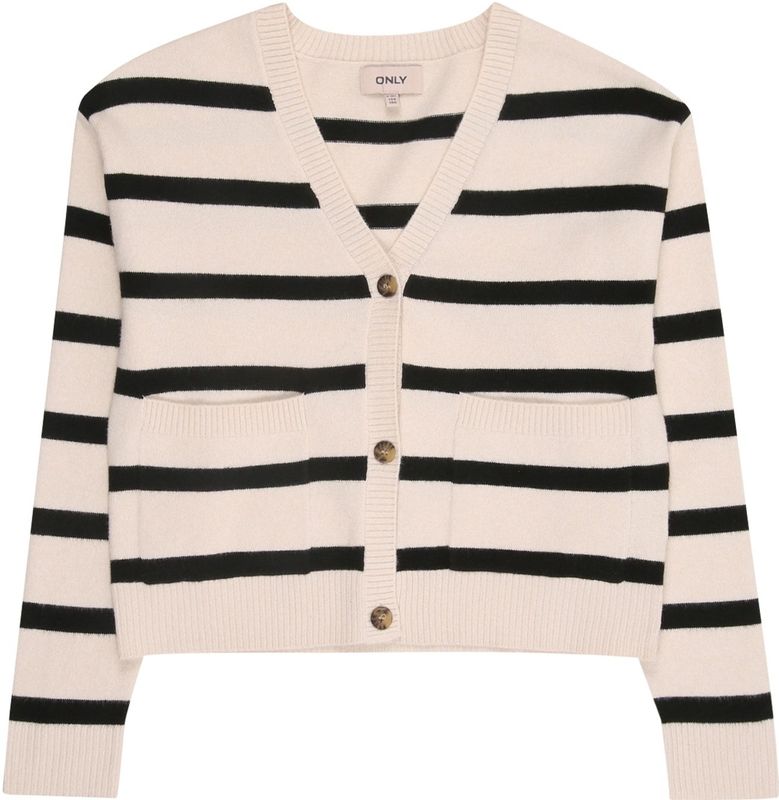 ONLY GIRLS - Vest - V-Hals - Lange Mouwen - Knoopsluiting - Regular Fit