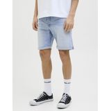 JACK&JONES JJIRICK JJIORIGINAL SHORTS - Blue Denim - Regular Fit - Mid Rise