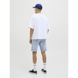 JACK&JONES JJIRICK JJIORIGINAL SHORTS - Blue Denim - Regular Fit - Mid Rise