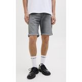 Jack en Jones - Grey Denim Short - Grijs - Katoen/Polyester
