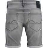 Jack en Jones - Grey Denim Short - Grijs - Katoen/Polyester