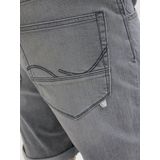 Jack en Jones - Grey Denim Short - Grijs - Katoen/Polyester