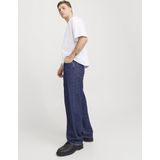 Baggy Fit Jeans - Stonewash - 100% Katoen - Hoge Taille - Rigid Denim