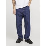 Baggy Fit Jeans - Stonewash - 100% Katoen - Hoge Taille - Rigid Denim