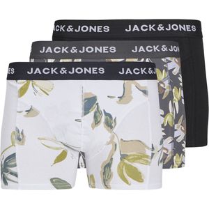 Jack & Jones - Jacabstract - Boxershorts - Iron Gate - Set van 3
