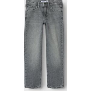 Jeans - Straight-fit - Denim - Blauw - Verstelbare Taille