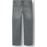 Jeans - Straight-fit - Denim - Blauw - Verstelbare Taille