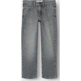 Jeans - Straight-fit - Denim - Blauw - Verstelbare Taille