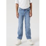 Jeans - Straight-fit - Blauw - Denim - Verstelbare Taille