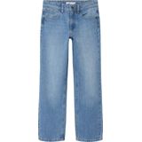 Jeans - Straight-fit - Blauw - Denim - Verstelbare Taille