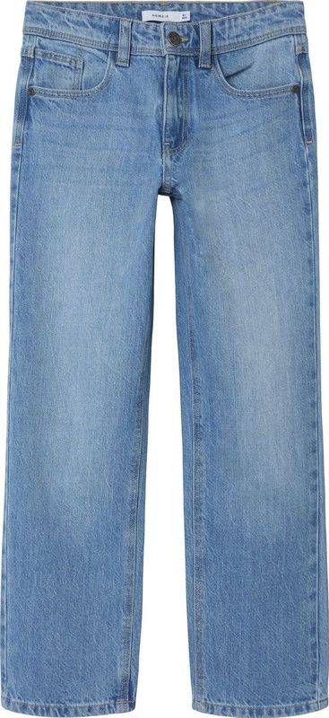 Jeans - Straight-fit - Denim - Blauw - Regular Fit