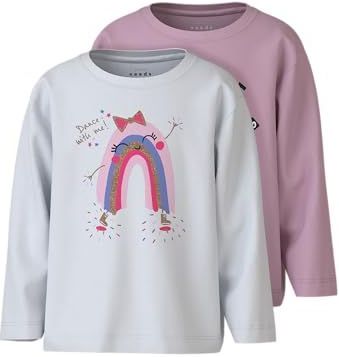 NAME IT - NMFVEEN 2P LS NREG TOP - Meisjes - Lange mouwen shirts
