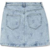 Vero Moda - Tessa - Spijkerrok - Mêlee - Katoenmix - Mini Lengte