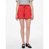PIECES - PCCHILLI SUMMER HW SHORTS - Dames Broek - Poppy Red - Sweatstof