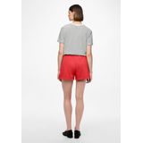 PIECES - PCChilli - Broek - Rood - High Waist - Korte Lengte