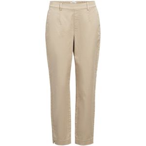 Objmia Re Chino Broek - Humus - Slim Fit - Hoge Taille