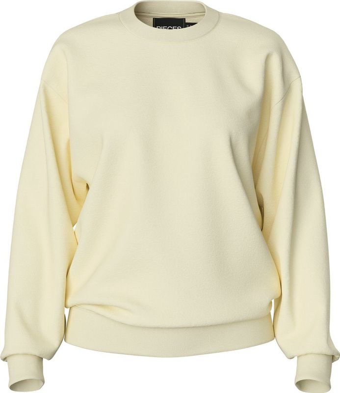 Pieces - Pcchilli Ls Loose Sweat Noos Bc - Dames - Sweaters