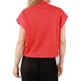 Pieces - Loungewear Top - Ronde Hals - 50% Katoen, 50% Polyester - Zacht