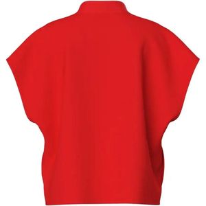 Pieces - Loungewear Top - Ronde Hals - 50% Katoen, 50% Polyester - Zacht