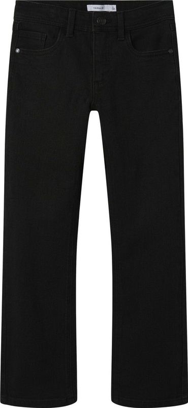 Jeans - Straight-Fit - Denim - Blauw - Verstelbare Taille