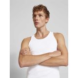Jorislington Rib Tanktop, wit (bright white), L