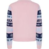 Pieces - PCHOLLI XMAS - Gebreide Trui - Rood - 100% Acryl